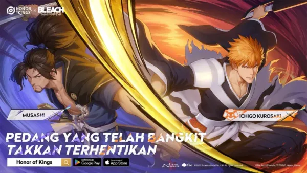 Honor of Kings Berkolaborasi dengan Anime Populer: Jujutsu Kaisen, Bleach, dan Nezha