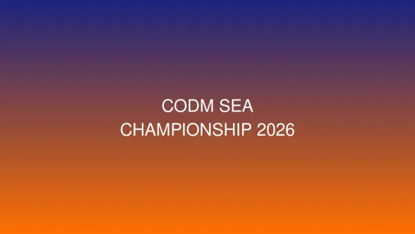 CODM Southeast Asia Championship 2026: 12 Tim Asia Tenggara Lumaban para sa $300,000 Prize Pool