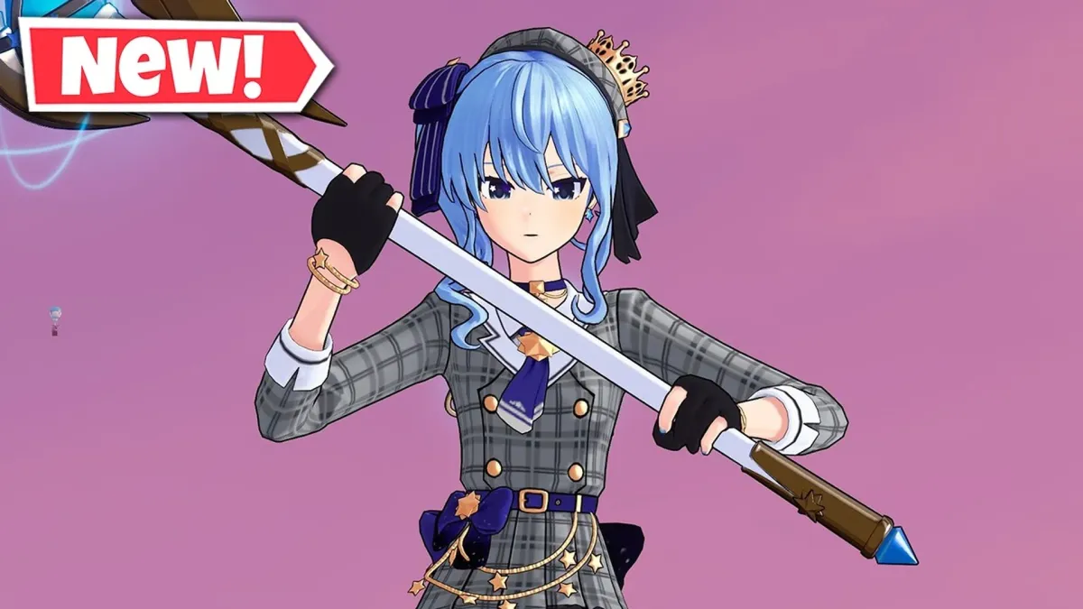 Fortnite Kolaborasi dengan Hoshimachi Suisei dari Hololive: Skin Icon Series VTuber Terbaru yang Menggemparkan Dunia Gaming 2026