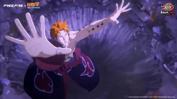 Raih Bundle Pain Tendo Gratis di Free Fire MAX Melalui Kolaborasi Naruto Shippuden
