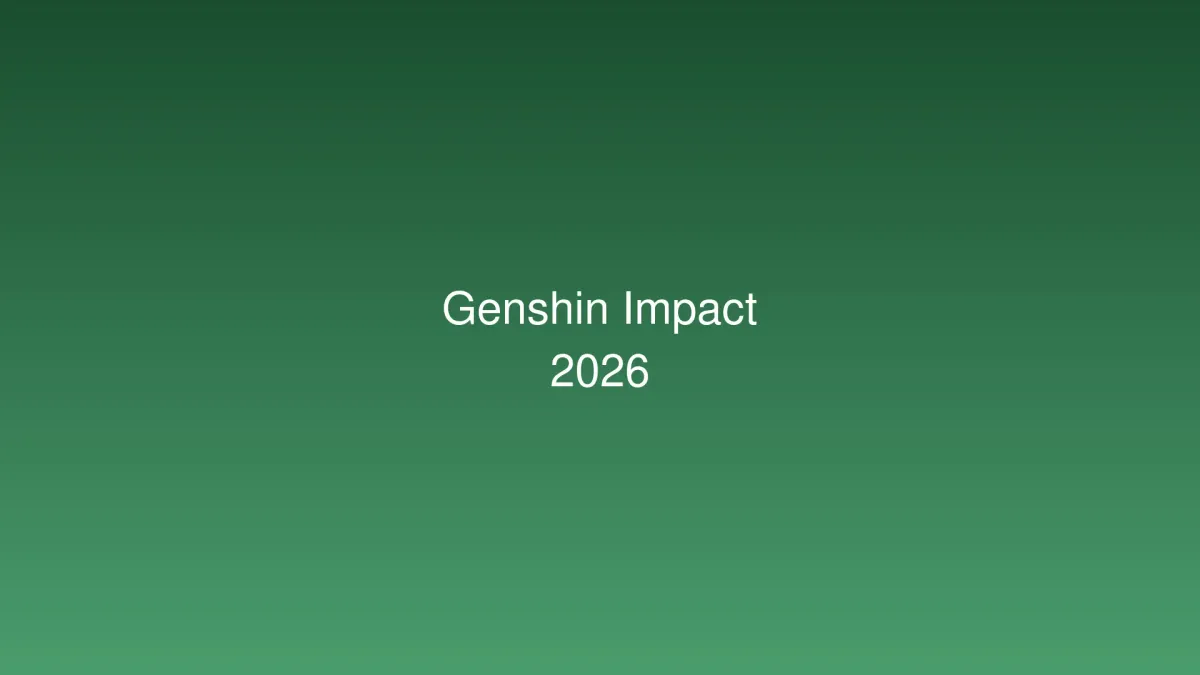 Genshin Impact 2026: Hướng Dẫn Xây Dựng Đội Hình & Phản Ứng Nguyên Tố Mạnh Nhất