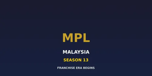 MPL Malaysia Musim 13 2026: Sistem Franchise Diterapkan, Era Baru Esports Mobile Legends Dimulai