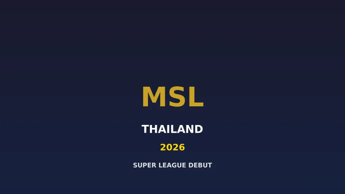 Mobile Legends Super League Thailand 2026 เริ่มต้นแล้ว: 12 ทีมแข่งเพื่อเงินรางวัล 5 ล้านบาท