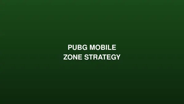 PUBG Mobile 2026: Gabay sa Circle Rotation at Zone Strategy - Maging Pro Player sa Ranked Mode