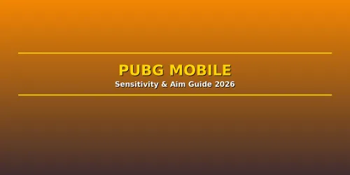 PUBG Mobile 2026: Gabay sa Sensitivity Settings at Aim Para Maging Pro Player