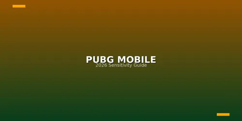 PUBG Mobile 2026: Hướng Dẫn Chỉnh Độ Nhạy Cảm Để Aim Chính Xác Như Pro