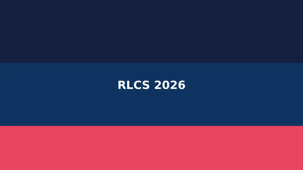 Rocket League Championship Series 2026: Psyonix Announces $6.1 Million Prize Pool Season