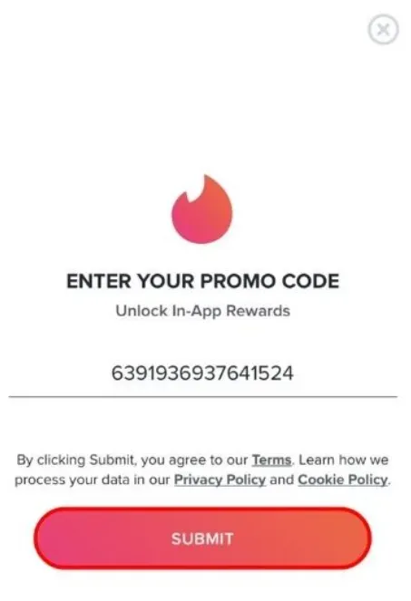 Tinder Voucher guide